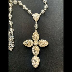 Je T'aime by Patti Stanger Cross Necklace